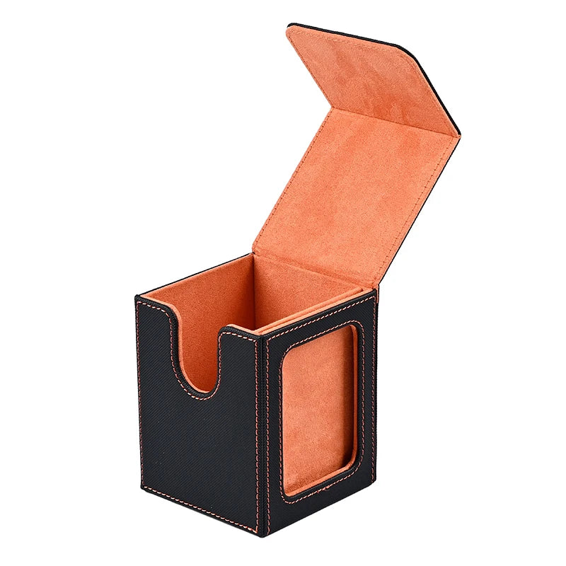 Deck box en cuir