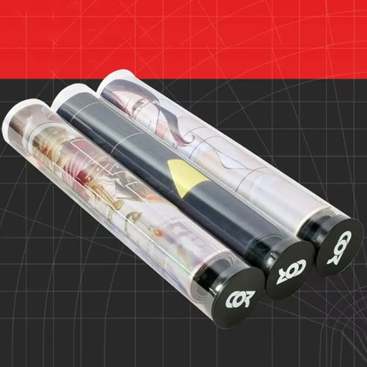tube de transport et de rangement de playmat