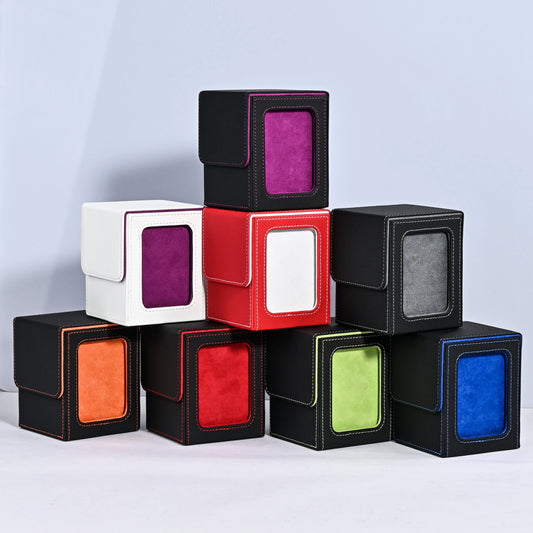 Deck box en cuir